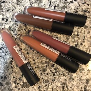5 L’Oréal Nude matte lipsticks